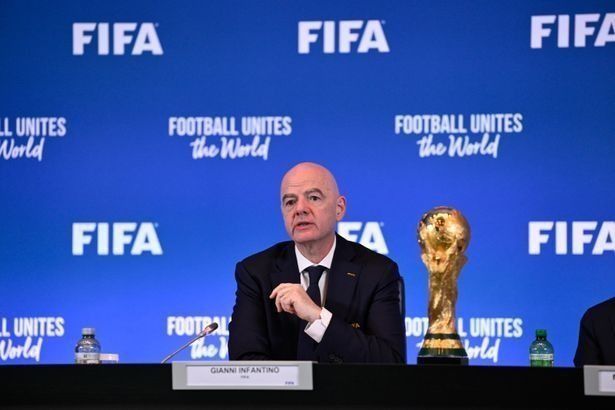 إنفانتينو، رئيس فيفا، الصورة من الحساب الرسمي لفيفا ميديا على إكس- @fifamedia

