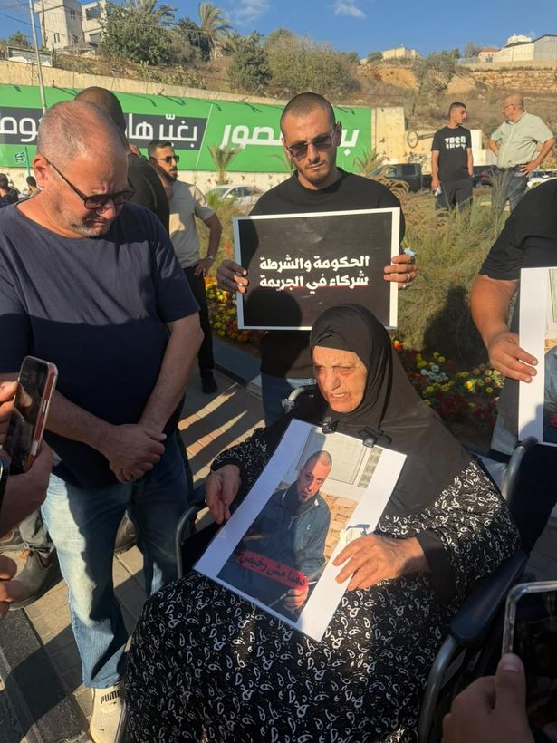 مظاهرات تندد بمقتل علاء محاميد ـ صورة خاصة بالشمس