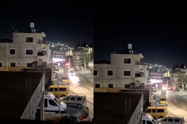 من موقع إطلاق النار في قطنة