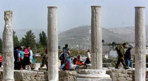 الموقع الأثري في سبسطية 