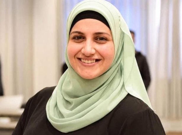 الصحفية الفلسطينية نقاء حامد -  تستخدم الصورة بموجب بند 27 أ لقانون الحقوق الأدبية لسنة 2007