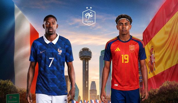 الصورة من حساب منتخب فرنسا على منصة اكس - @equipedefrance