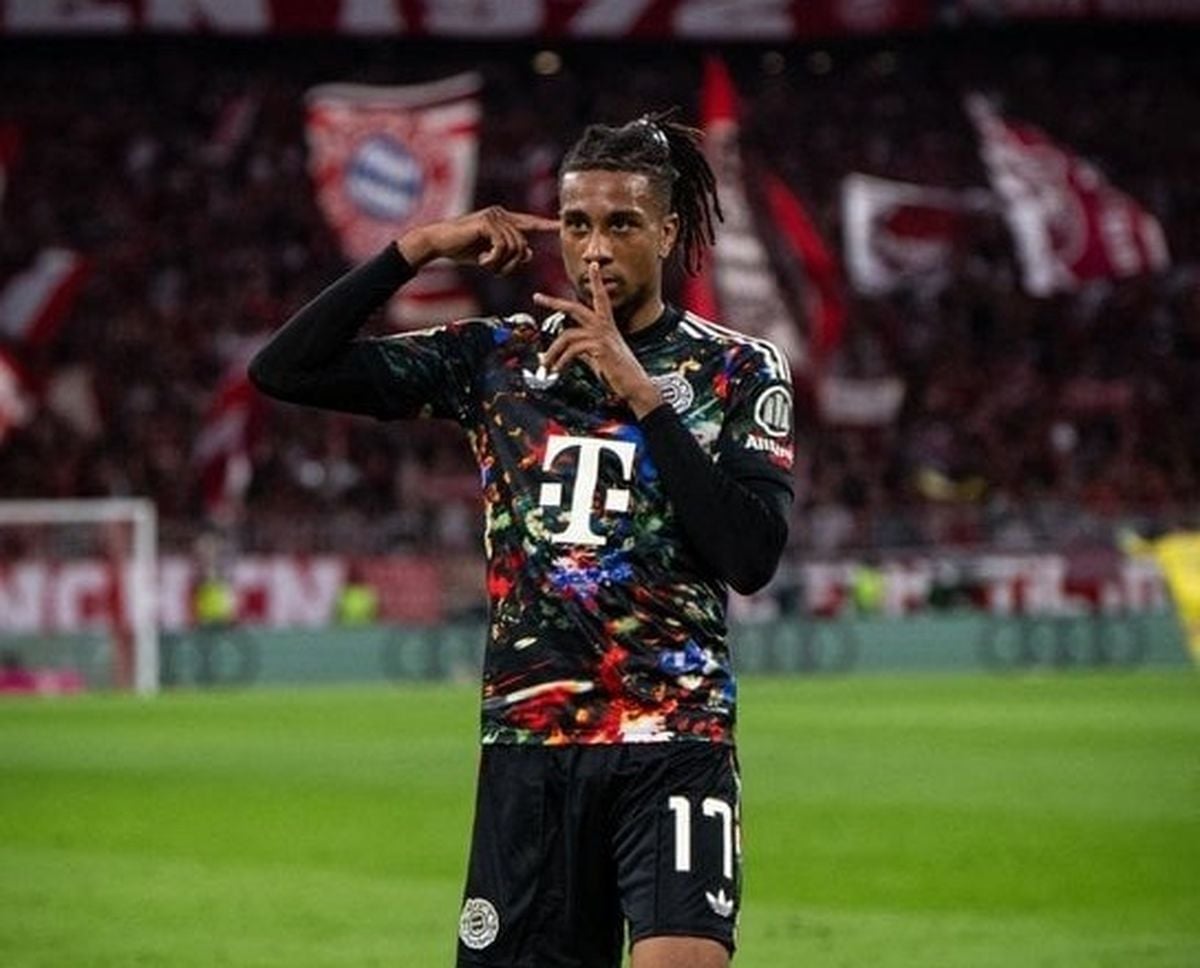 مايكل أوليسي، لاعب بايرن ميونخ، الصورة من الحساب الرسمي للنادي على منصة إكس- @FCBayernEN
