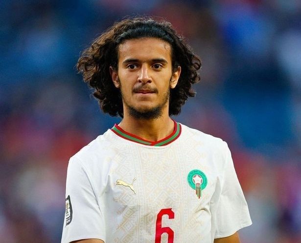 أيوب بوعدي، الصورة من الحساب الرسمي لنادي ليل الفرنسي على منصة إكس- @LOSC_EN

