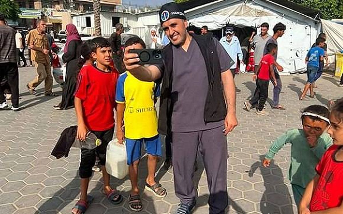 صورة متداولة - الطبيب الأردنيّ البلوي (وسائل التواصل)
