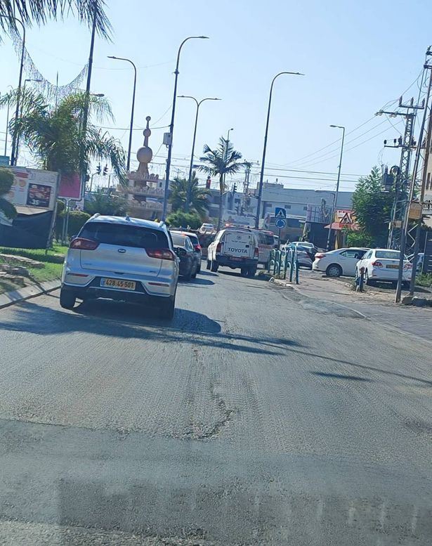 من مكان اطلاق النار في الطيبة 
