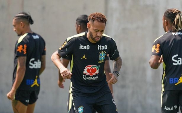 نيمار - الصورة من حساب منتخب البرازيل على اكس- @CBF_Futebol