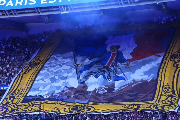 الصورة من الحساب الرسمي لباريس سان جيرمان - @PSG_English