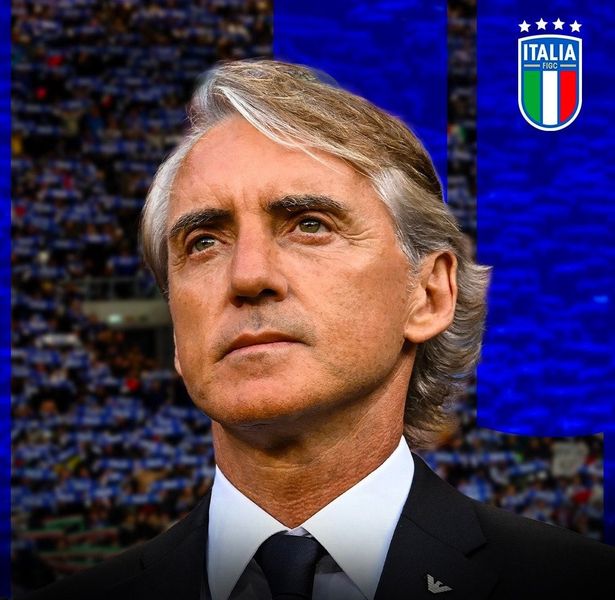روبيرتو مانشيني، الصورة من الحساب الرسمي لمنتخب إيطاليا على منصة إكس- @Azzurri
