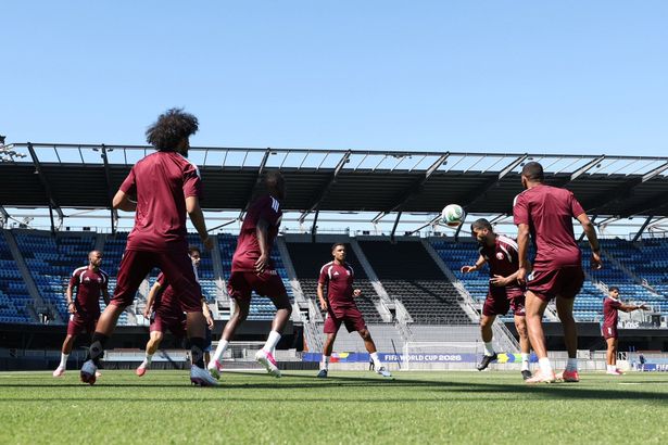 الصورة من الحساب الرسمي لمنتخب قطر على اكس - @QFA