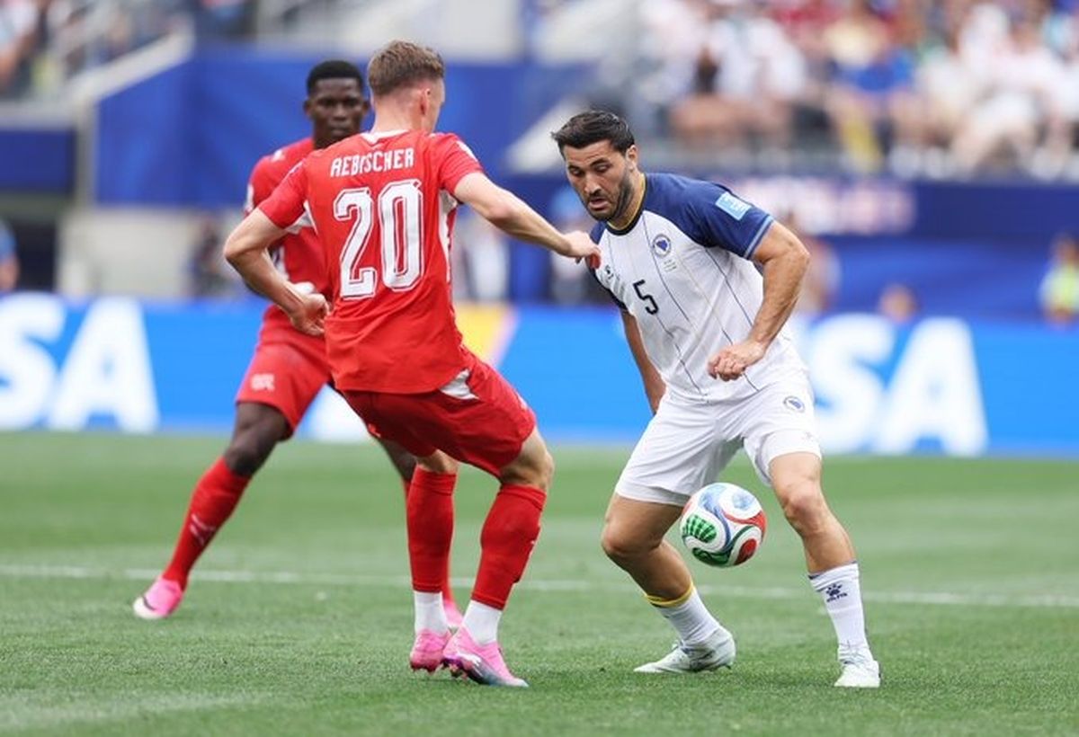 الصورة من حساب منتخب البوسنة والهرسك على اكس - @NFSBiH
