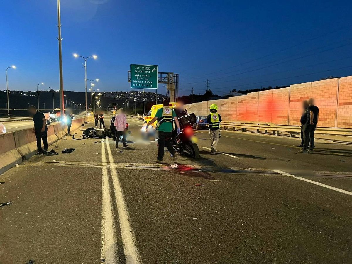 مصرع سائق دراجة نارية بحادث طرق قرب القدس