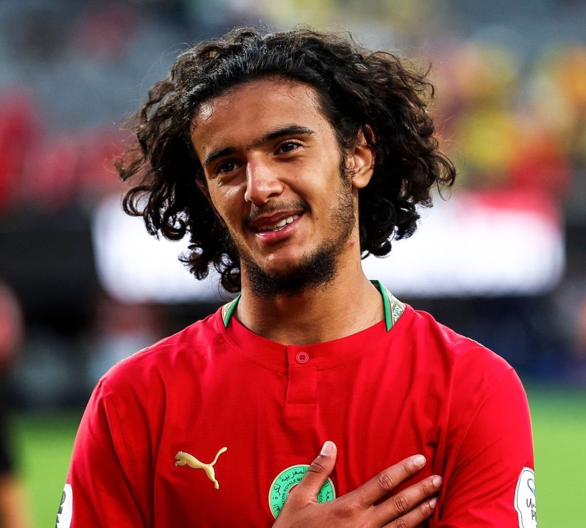 أيوب بوعدي - الصورة من حساب اللاعب على منصة اكس - @BouaddiAyyoub