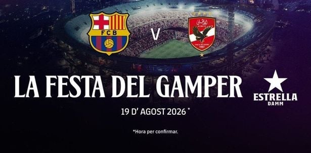 الصورة من الحساب الرسمي لنادي برشلونة على منصة إكس- @fcbarcelona_ara