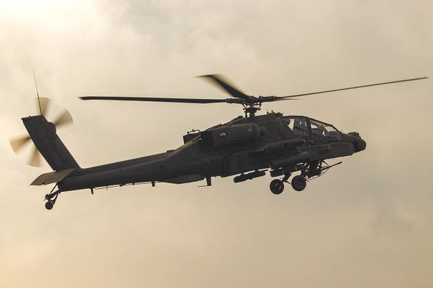 Hechtel-eksel,09-11-2022,Ah,64,Apache,In,Flight,At,Sanicole,International | Shutterstock