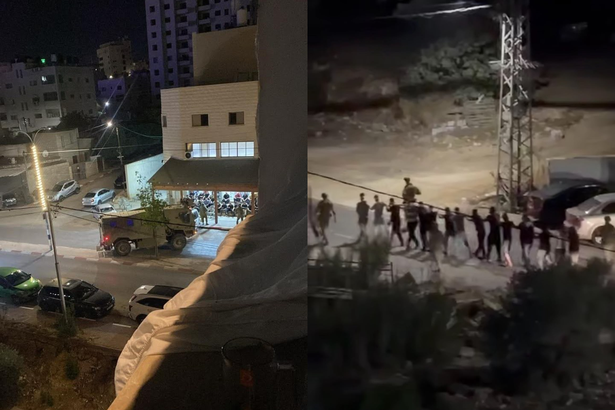 جانب من اقتحامات الضفة مساء البارحة وفجر اليوم