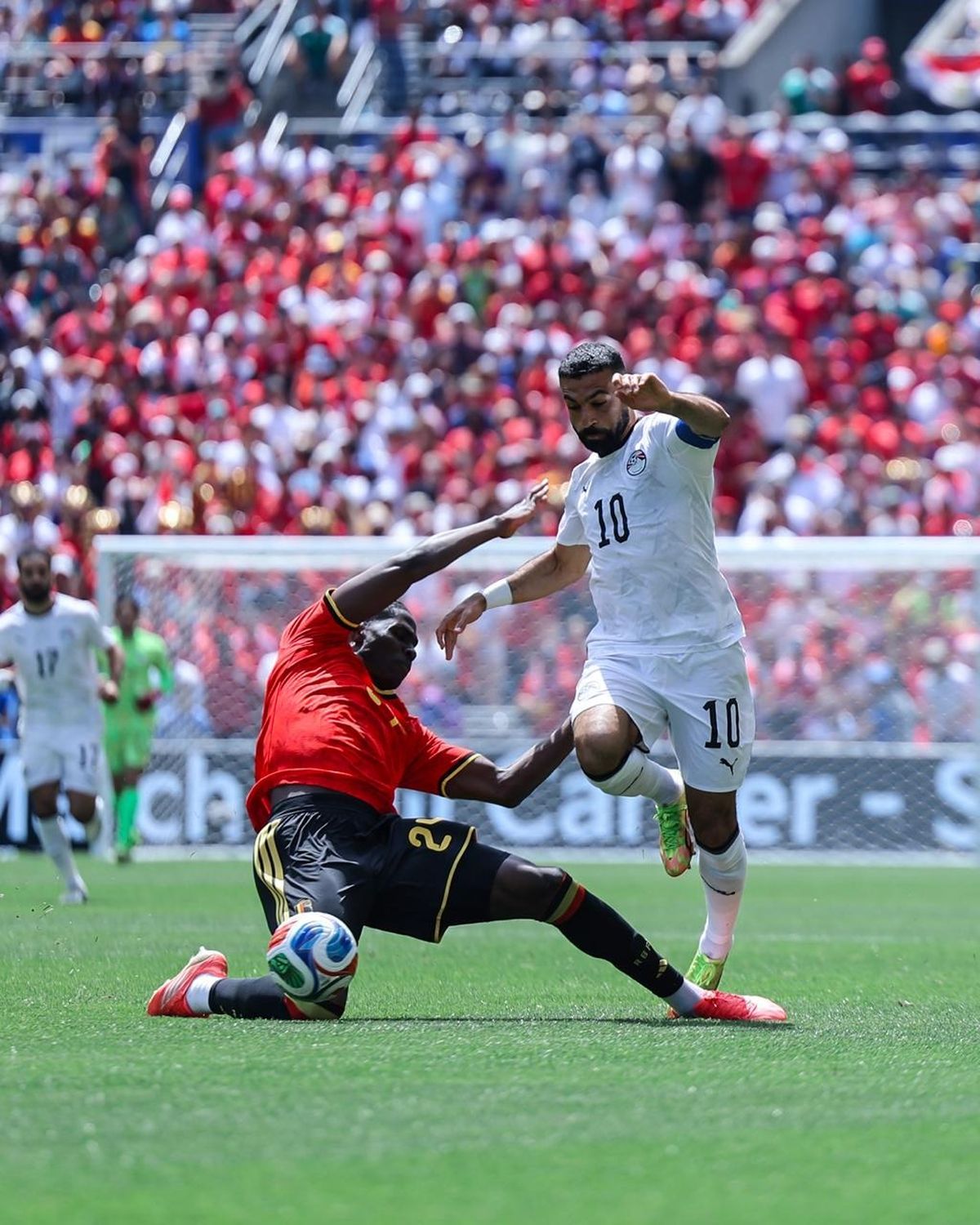 محمد صلاح - الصورة من حساب منتخب مصر على اكس - @EFA