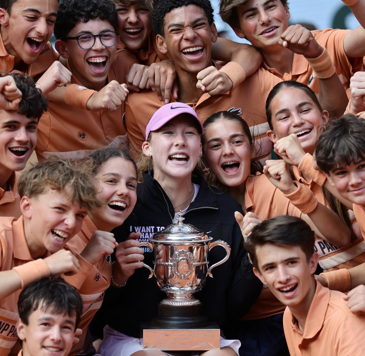 ميرا أندرييفا، الصورة من الحساب الرسمي لرولان غاروس- @rolandgarros
