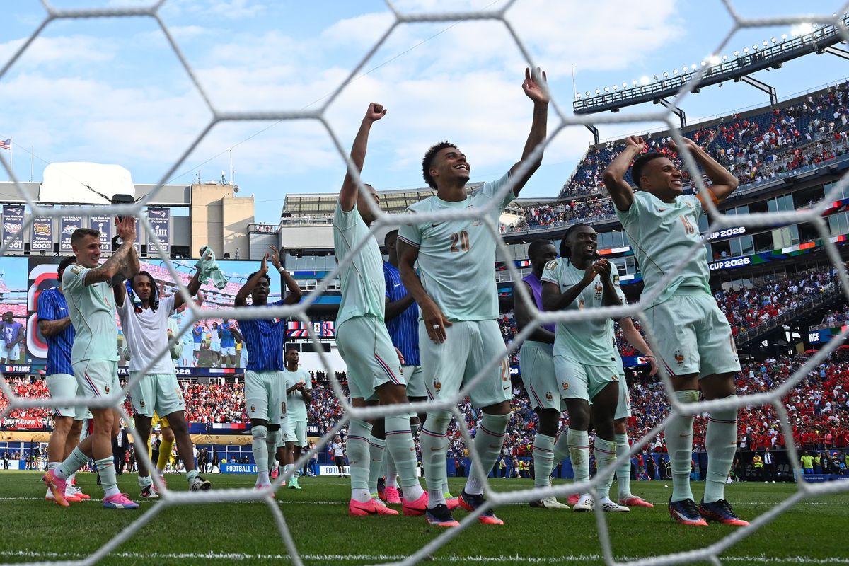 الصورة من الحساب الرسمي لمنتخب فرنسا على إكس- @equipedefrance