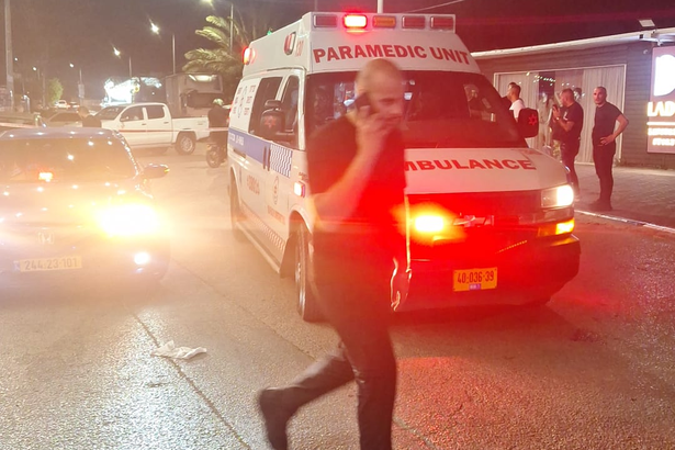 من مكان الجريمة - تصوير الاسعاف والانقاذ 