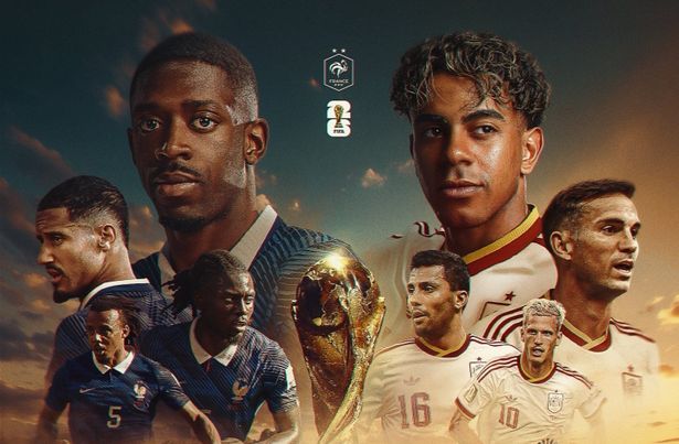 الصورة من حساب منتخب فرنسا على منصة اكس - @equipedefrance