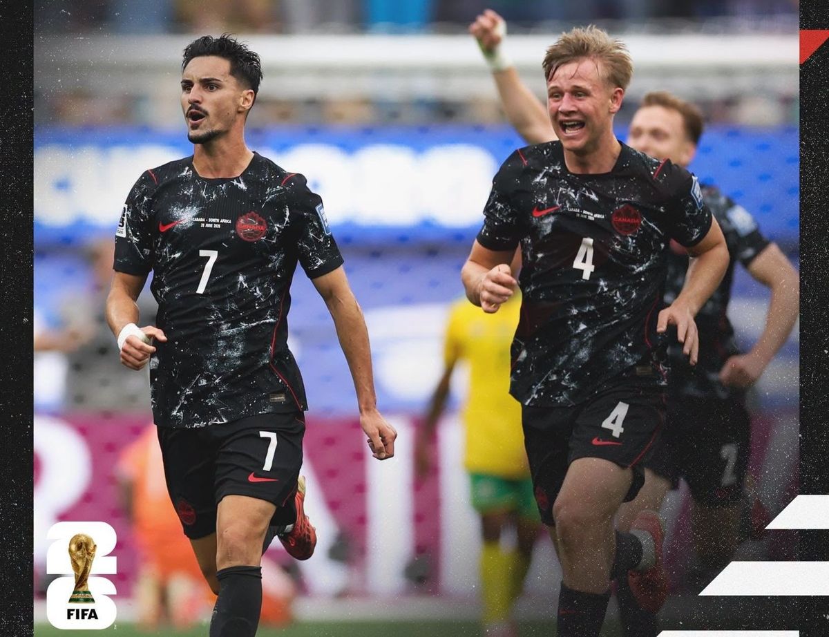 الصورة من الحساب الرسمي لمنتخب كندا على فيسبوك- Canada Soccer﻿