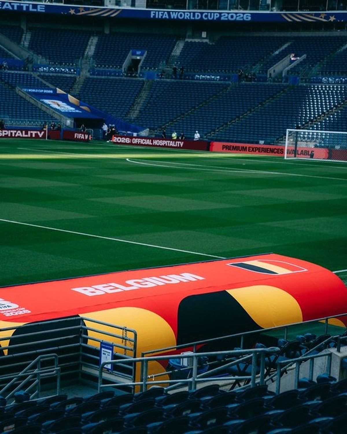 الصورة من حساب منتخب بلجيكا على اكس - @BelRedDevils