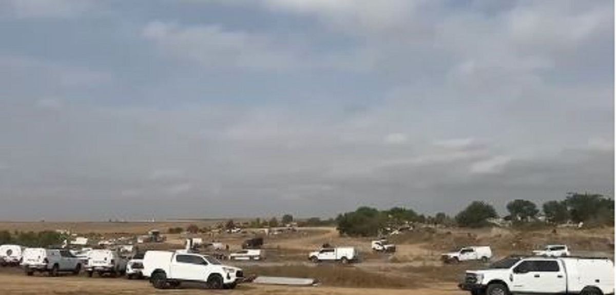 جانب من عمليات الهدم اليوم في الضحية - خاص الشمس