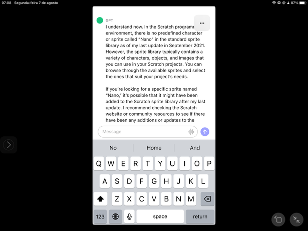 واجهة محادثة في ChatGPT، لقطة شاشة توضيحية قديمة وليست لميزة القفل الجديدة (تصوير: IP address is the worst2 / ويكيميديا كومنز، CC BY-SA 3.0)