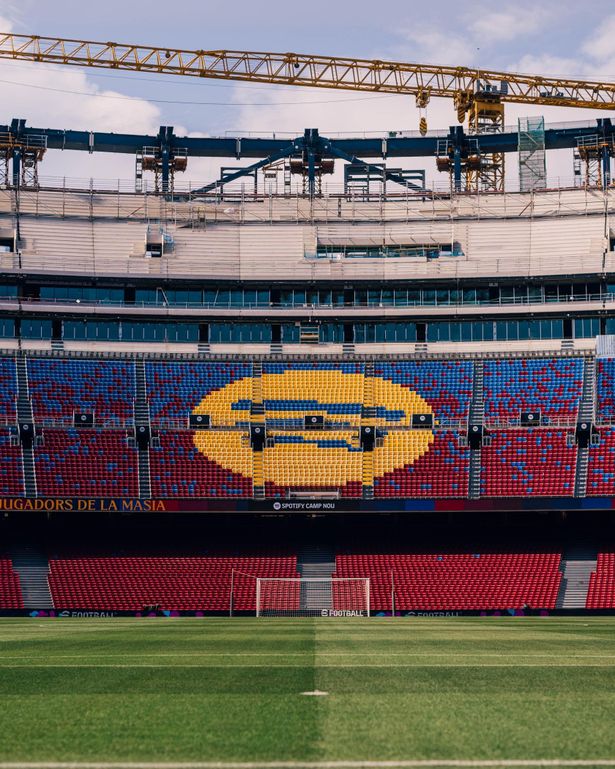 ملعب سبوتيفاي كامب نو - الصورة من حساب برشلونة على منصة اكس - @FCBarcelona