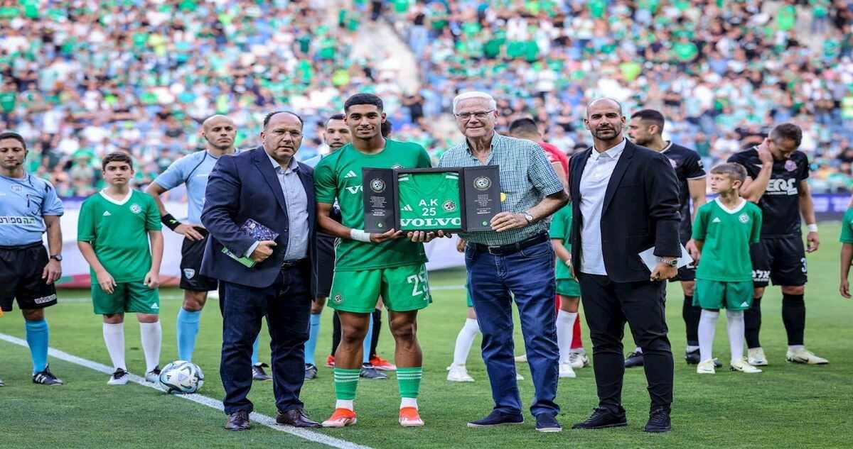 المصدر: الصفحة الرسمية لنادي مكابي حيفا على إنستجرام