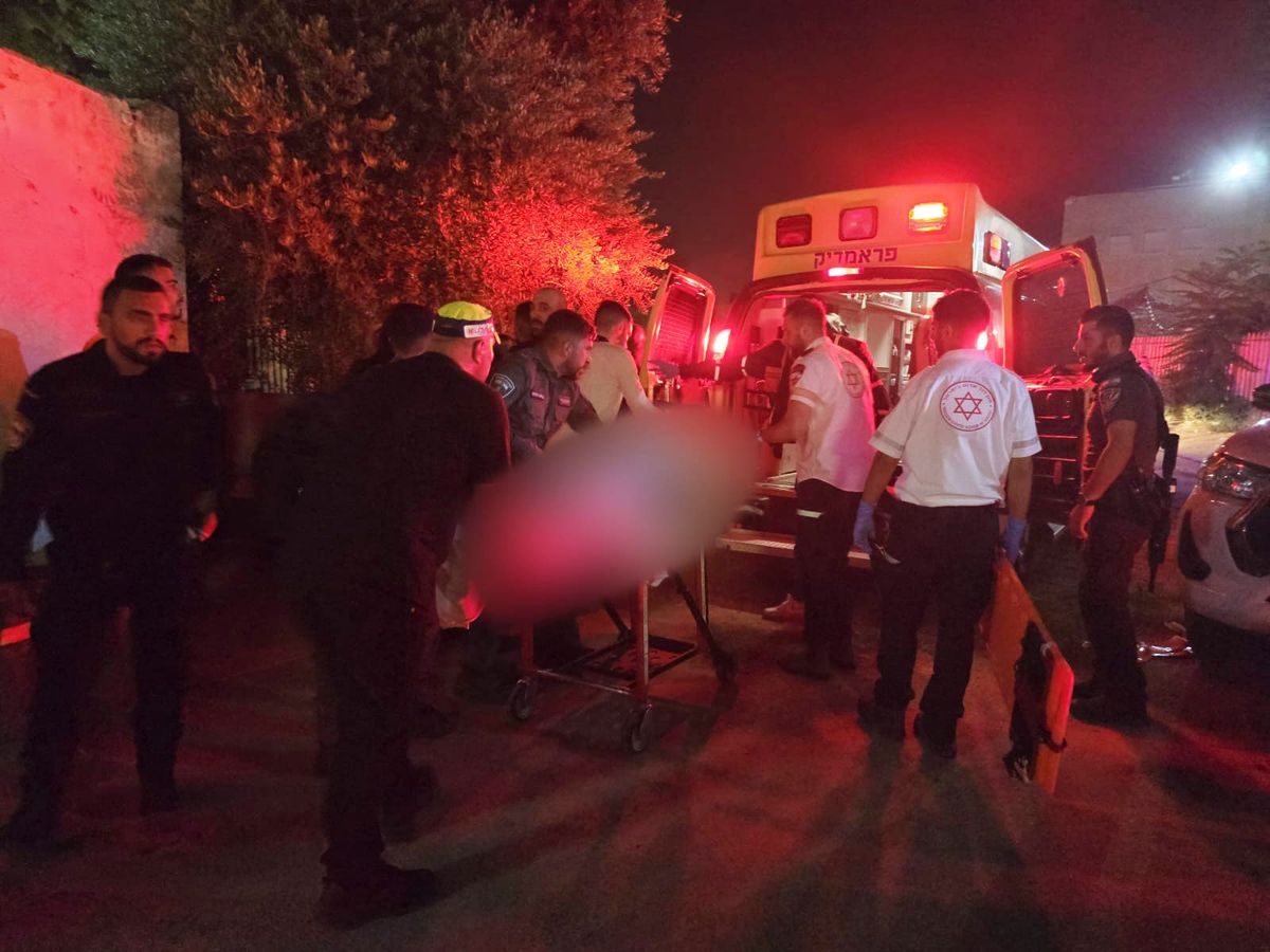  صورة من مكان الجريمة - تصوير نجمة داوود الحمراء

