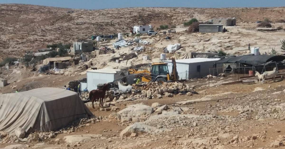 مسافر يطا
أكبر تهجير جماعي للفلسطينيين منذ ١٩٦٧