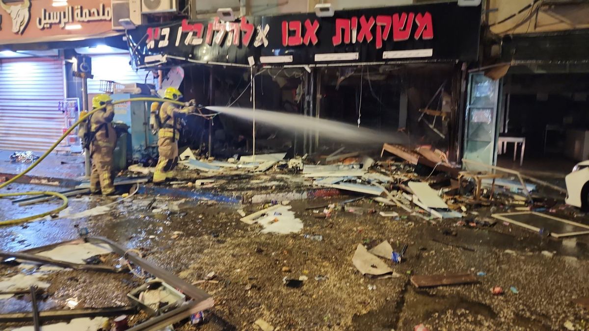 الناصرة: انفجار في محل تجاري يسفر عن 12 إصابة