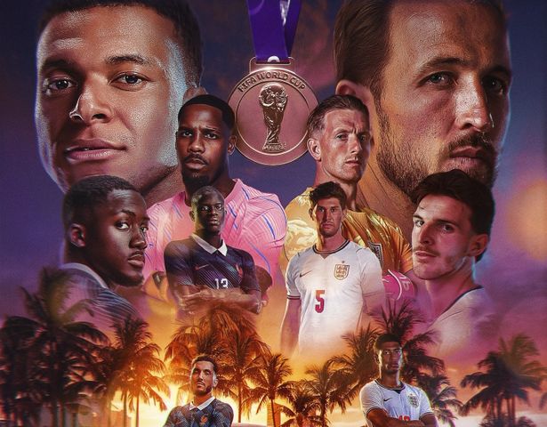 الصورة من الحساب الرسمي لمنتخب فرنسا على إكس- @equipedefrance