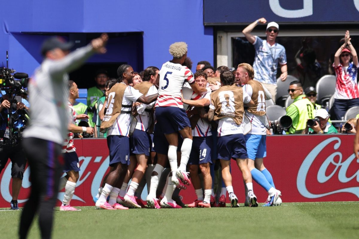 الصورة من حساب منتخب أمريكا على اكس - @USMNT